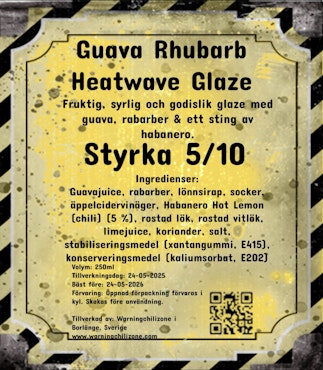 Guava Rhubarb Heatvawe Glaze