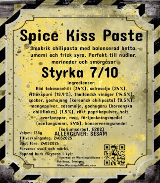 Spice Kiss Paste