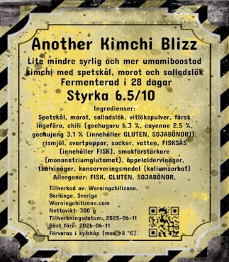 Another kimchi blizz