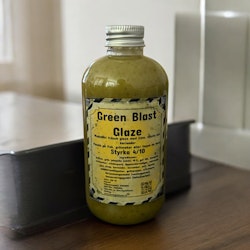 Green blast glaze