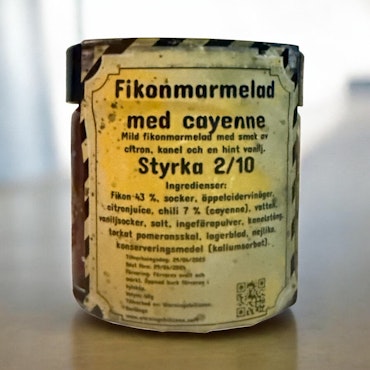 Fikonmarmelad med cayenne