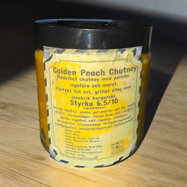 Golden Peach Chutney