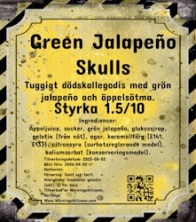 Green Jalapeno Skulls