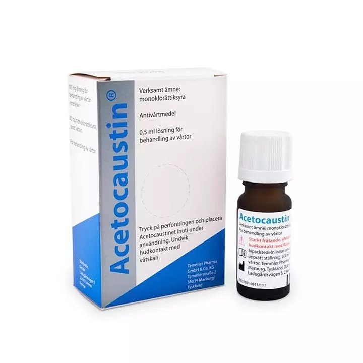 Acetocaustin - Ett effektivt vårtmedel