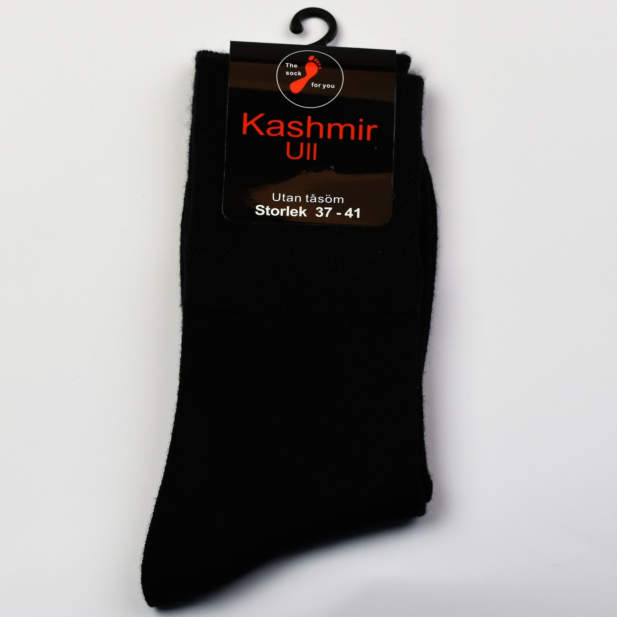 Kashmirull med lös resår utan tåsöm