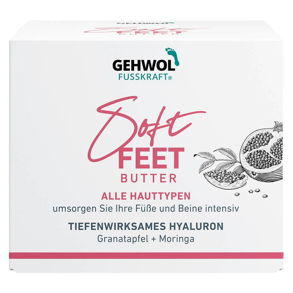 Gehwol Fusskraft® Soft Feet Butter Granat/Moringa 100 ml burk