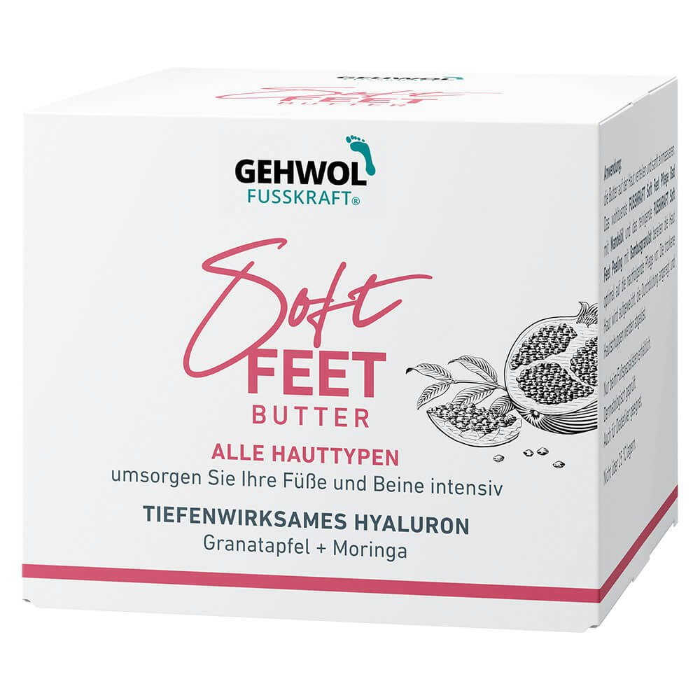 Gehwol Fusskraft® Soft Feet Butter Granat/Moringa 100 ml burk