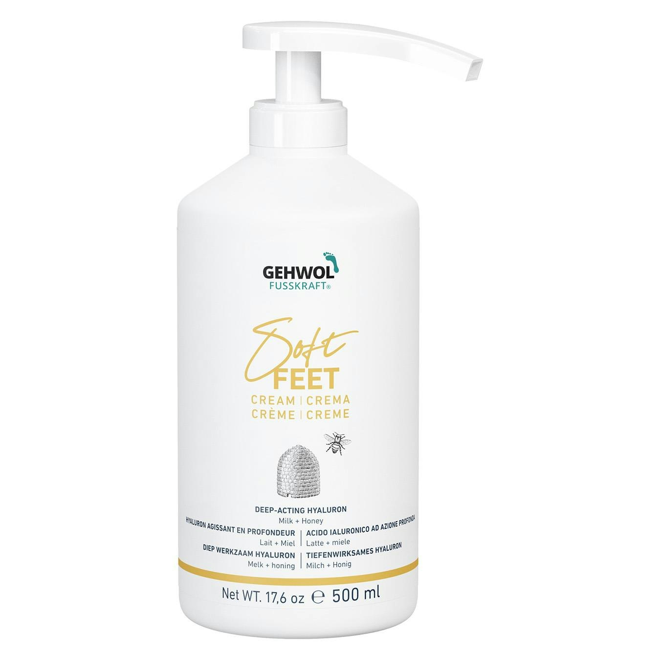 Gehwol Fusskraft Soft Feet Fotkräm 500 ml