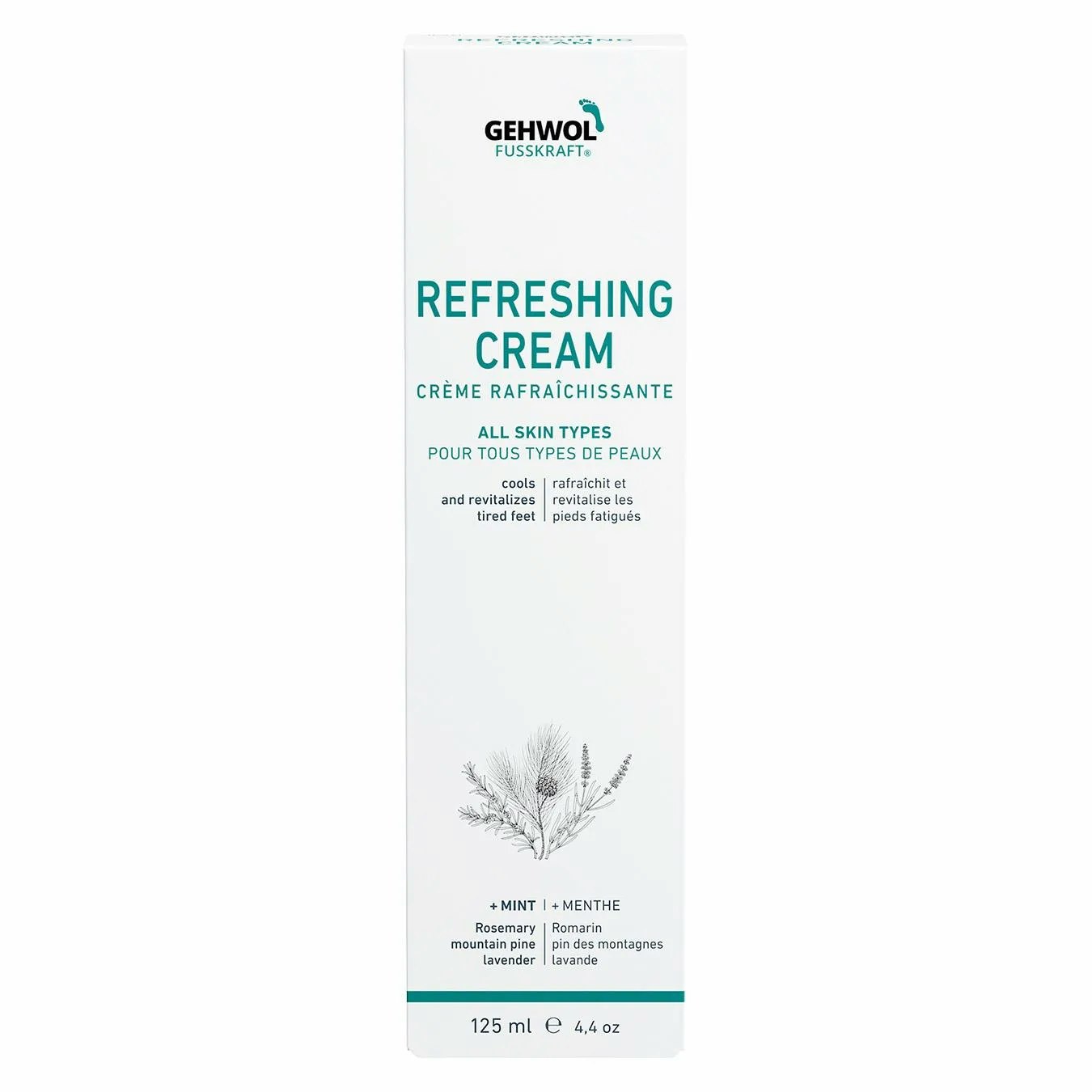 Gehwol Fusskraft Refreshing Cream Fotkräm 125ml