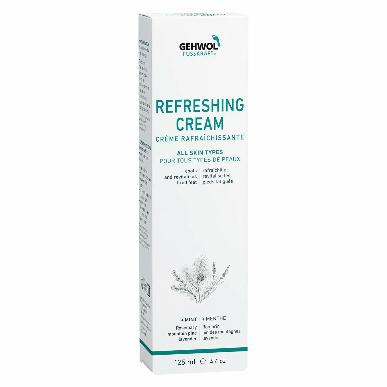 Gehwol Fusskraft Refreshing Cream Fotkräm 125 ml