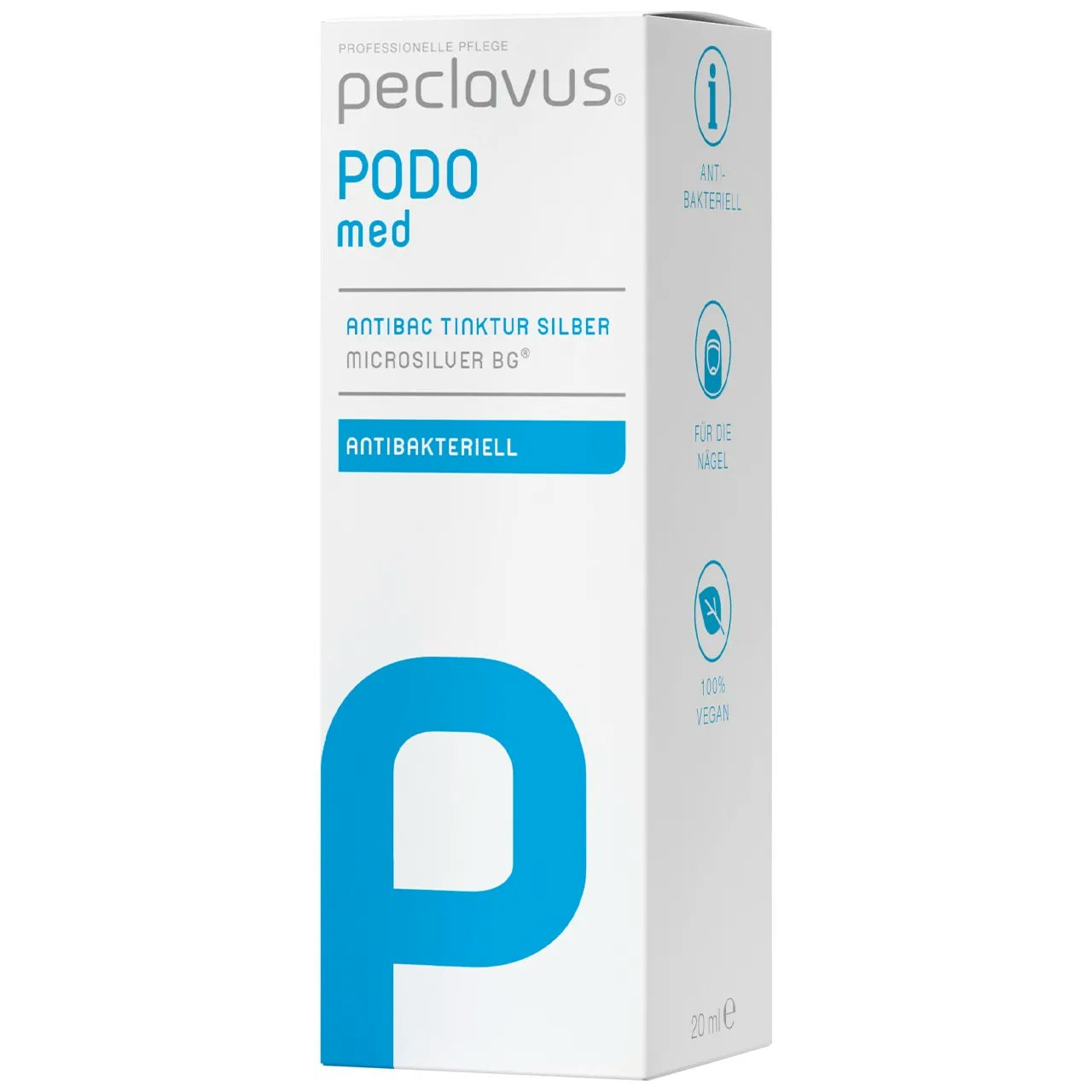 Peclavus® PODOmed AntiBAC-tinktur Silver