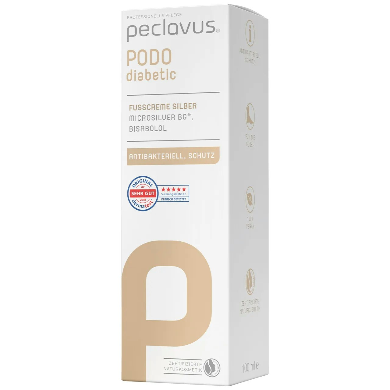 Peclavus® PODOdiabetic Fotcreme Silver 100ml