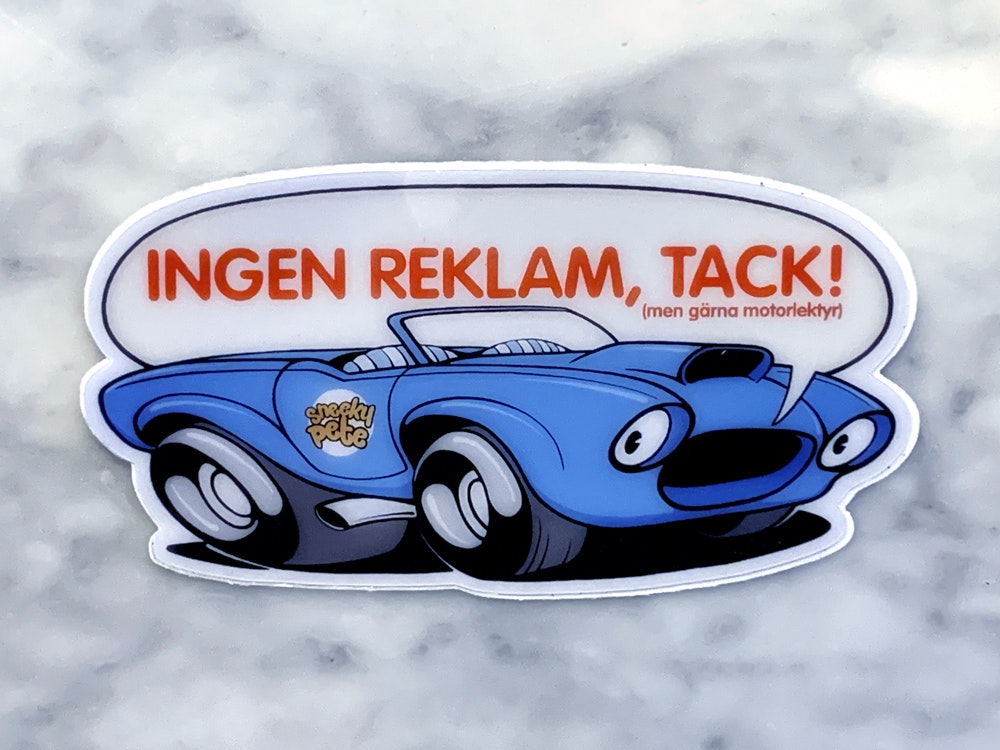 Ingen reklam, tack!