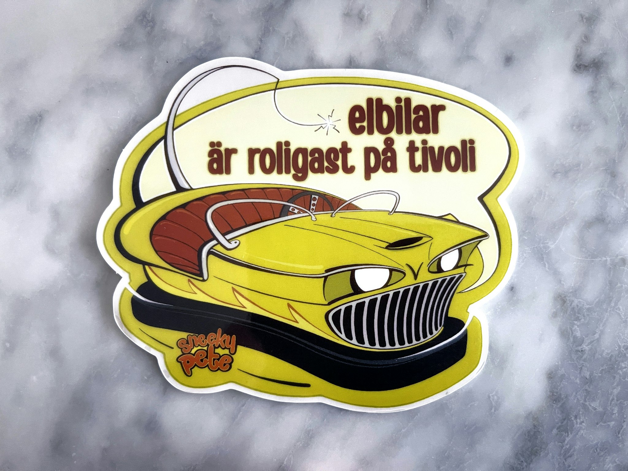 Elbilar är roligast på tivoli
