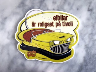 Elbilar är roligast på tivoli