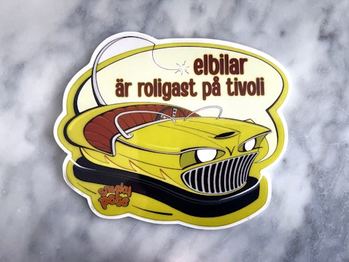 Elbilar är roligast på tivoli