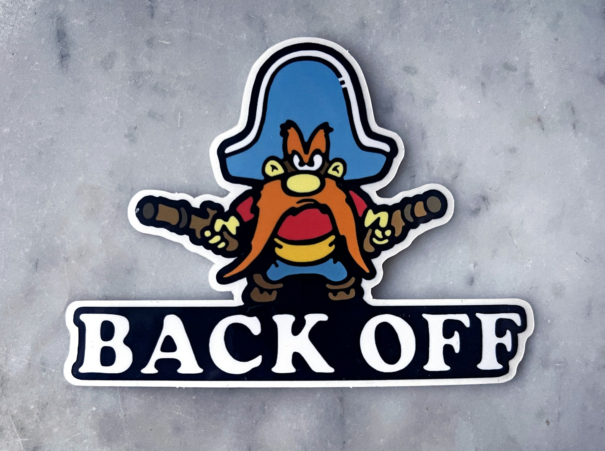 Back off