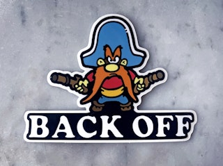 Back off