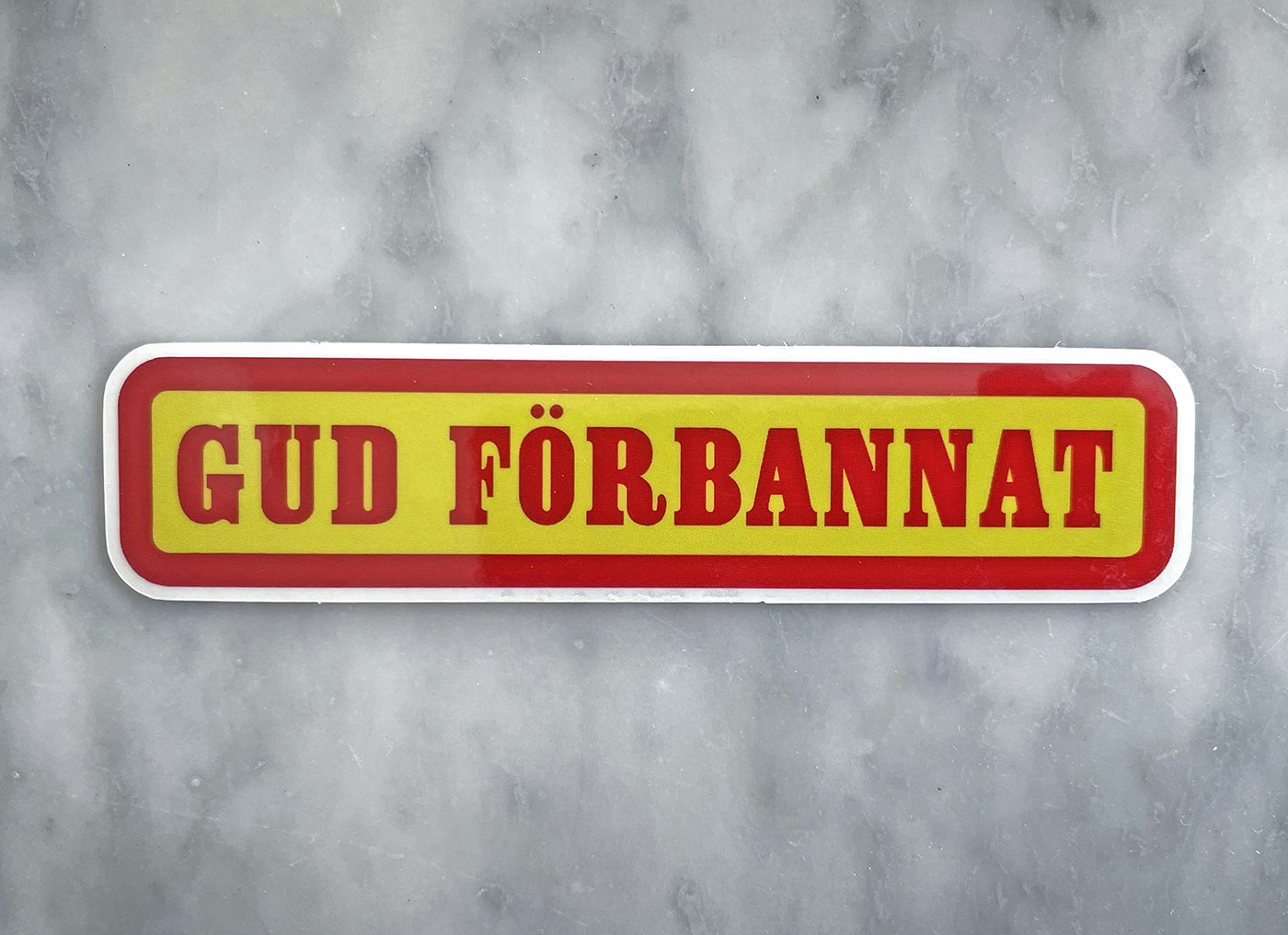 Gud förbannat