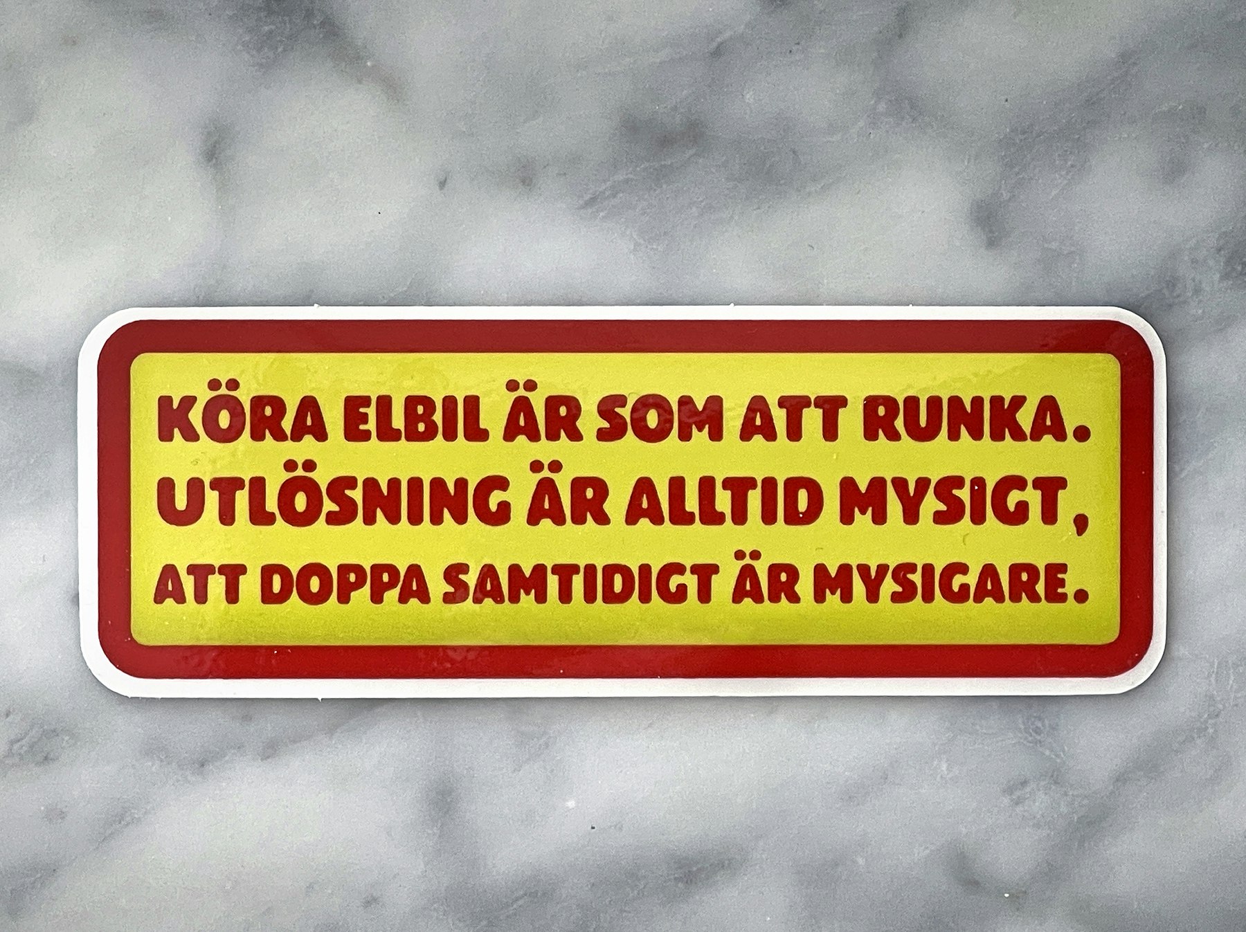 Köra elbil är som att runka