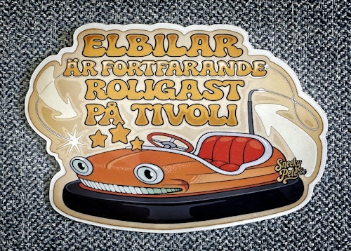 Elbilar är fortfarande roligast på tivoli