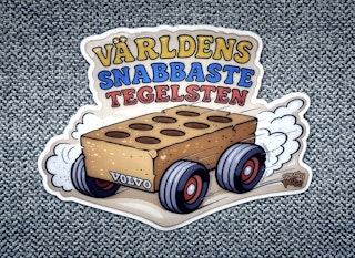 Världens snabbaste tegelsten