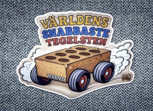 Världens snabbaste tegelsten