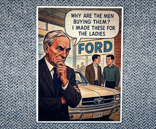 Mustang är en tjejbil