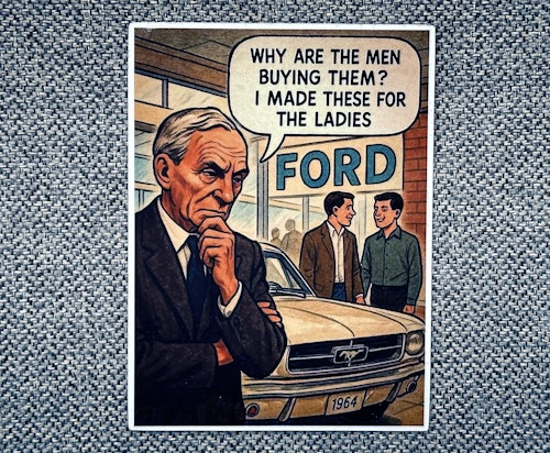 Mustang är en tjejbil