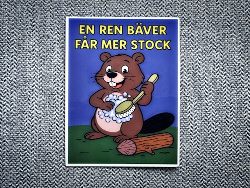 En ren bäver får mer stock