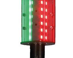 Nauticled lanternlampa BAY15D 10-35Vdc 1,2/15 W rött/grönt l