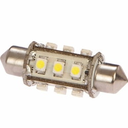 NauticLed navigationslampa LED spollampa 37mm - Grön