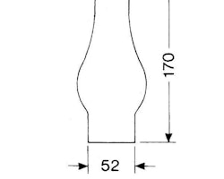 DHR Lampglas 2''' x 170 mm