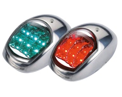LED-lanterna RF-set röd/grön