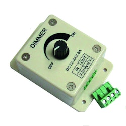 Nauticled PVM LED dimmer, 10-30 V ingång, max 8Amp utgång