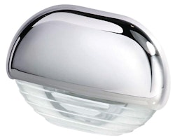 Hella easy fit LED-lampa IP67 kromad 12 V/24 V -vitt ljus