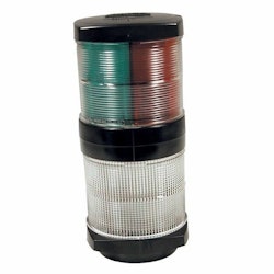 Hella marine lanterna serie 2984 - 360º, 3 färger + ankare