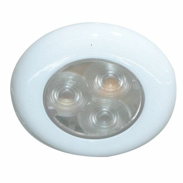 Ledlampa vit 12 V - vitt ljus, utanpåliggande eller inbyggna