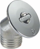 Däcksförskruvning vatten Ø38 mm, 30º