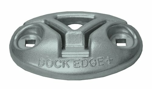 Dock Edge Pollare Flip-up, aluminium bredd 9cm