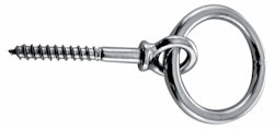 Båtring med träskruv rf 12mm