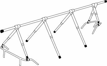Noa däckställning 8 meter