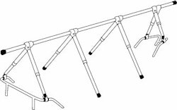 Noa däckställning 8 meter