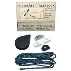 Roderlås Tiller-lock, levereras komplett