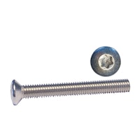 Maskinskruv kullerförsänkt. Torx 5 x 16 A4 ISO14584 10st