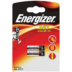 Energizer-batteri A27 / 12V, 2 st.