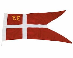 1852 YF-flagga med Ø3mm lina, 34 x 65cm