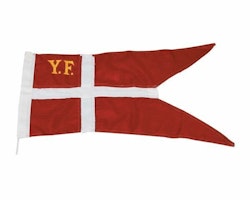 1852 YF-flagga med Ø3mm lina, 65 x 125cm