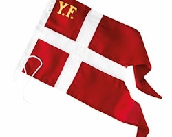 Yachtflagga Langkilde & Søn 170g/m² flaggduk, 34x65cm
