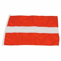1852 Gästflagga Lettland, 30x45cm